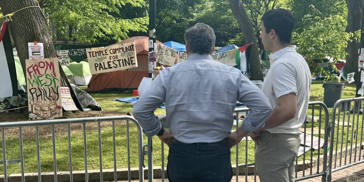 McCormick Challenges UPenn’s Response to Anti-Israel Protests During Campus Visit