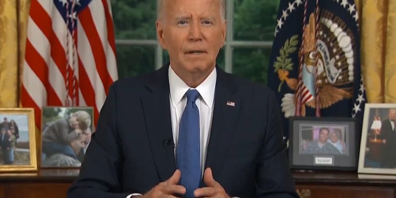 President Biden Addresses the Nation After Exiting the Race