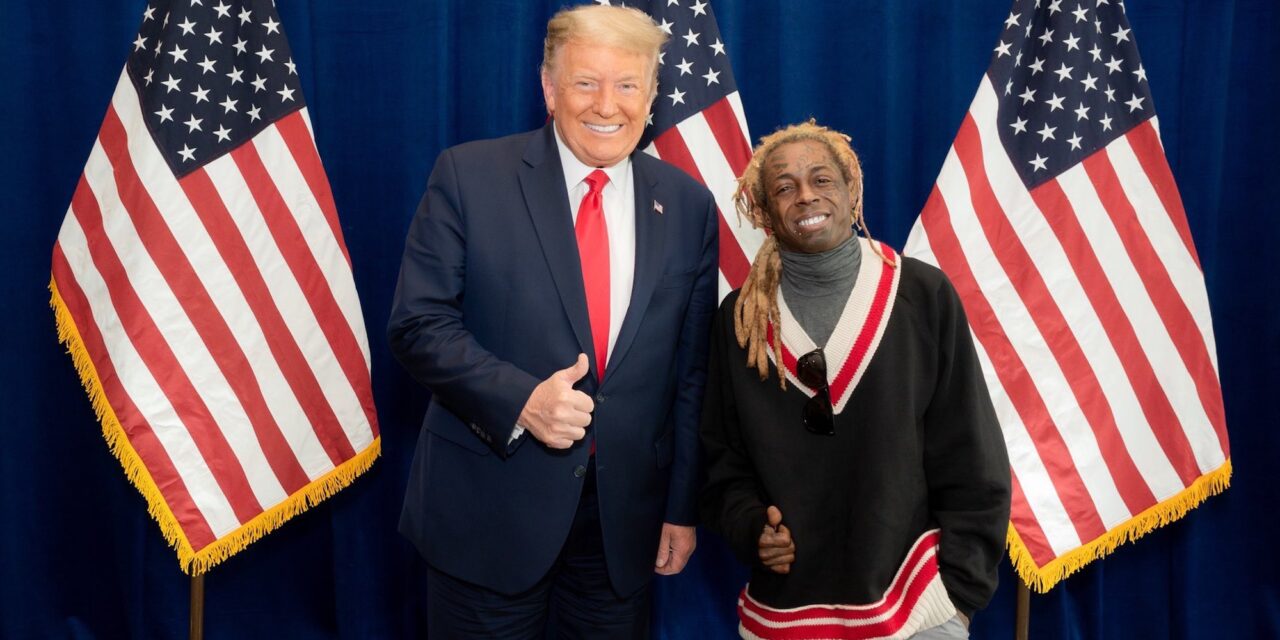 “Get Rich or Die Tryin’’: Lil Wayne, and Other Rappers Back Trump Over the Economy