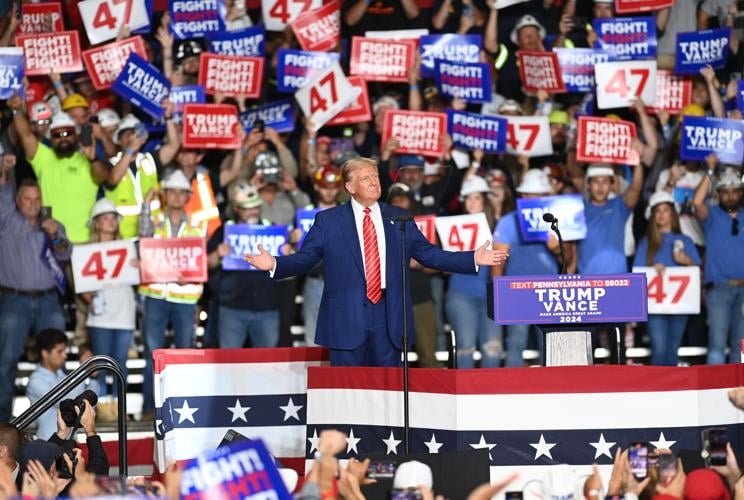Trump Rally in Johnstown, Pennsylvania