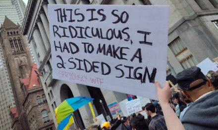 “Hands Off” Protest Against Trump, Musk Hits Pittsburgh