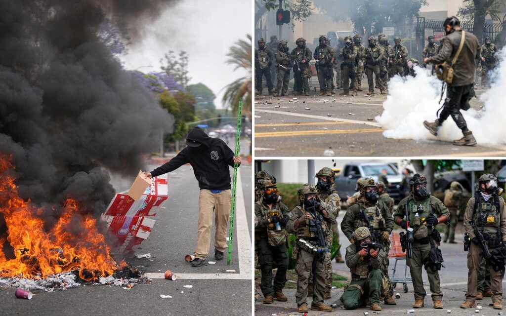 Anti-ICE Riots Terrorize LA: Trump Orders National Guard
