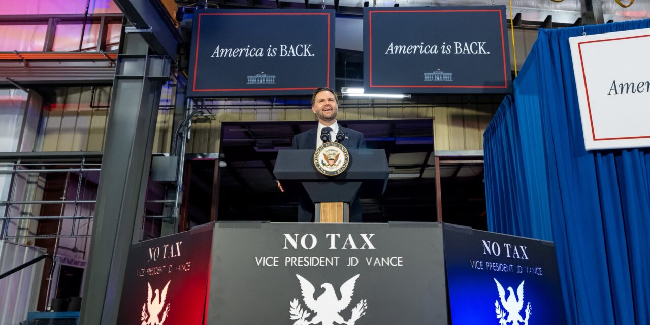 Vance Touts Trump Tax Bill During Local PA Trip
